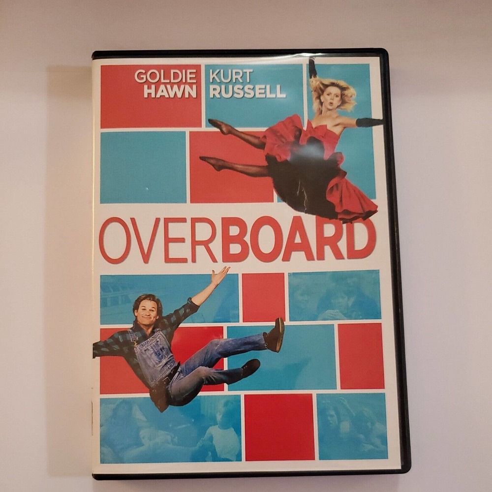 Overboard (DVD, 1987) Goldie Hawn, Kurt Russell